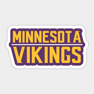 Minnesota Vikings Small Logo Sticker